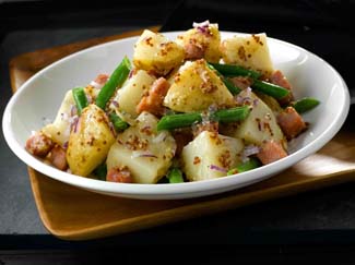 Potato & Bean Salad with Bacon